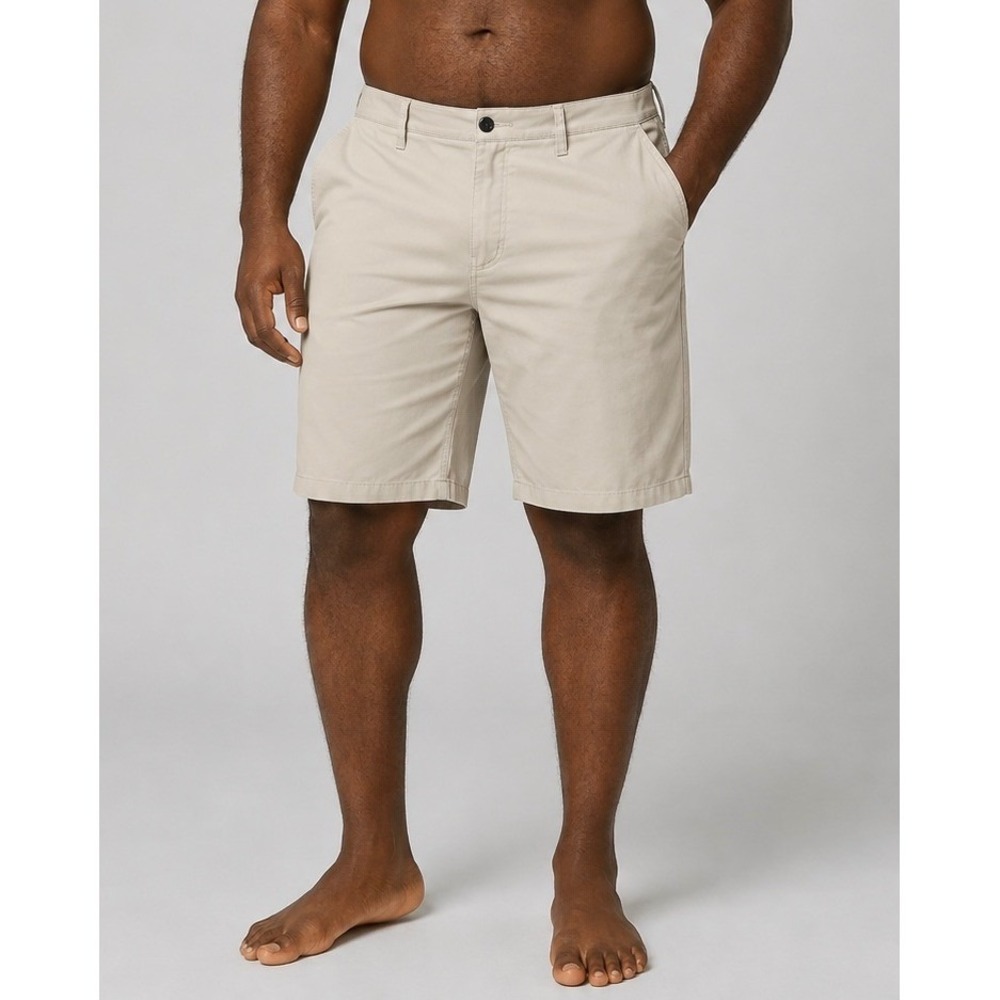 Hurley Mens Hybrid Shorts Khaki Tan 33 Quick Dry Mesh Lined Hiking NWT